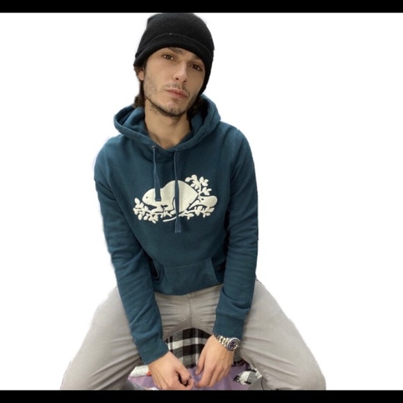 SOLD Blue Roots Hoodie - Picture 4 of 4